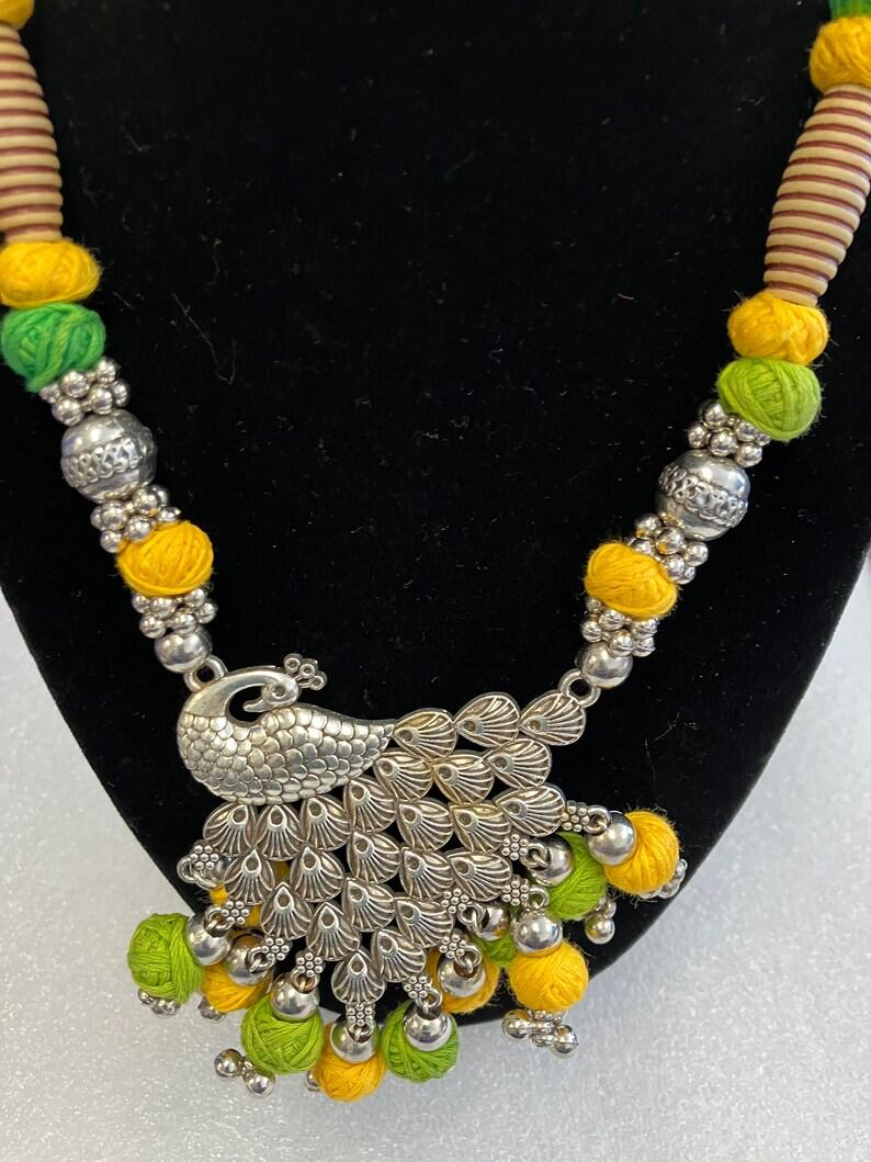 Elegant Oxidized Jewelry Set