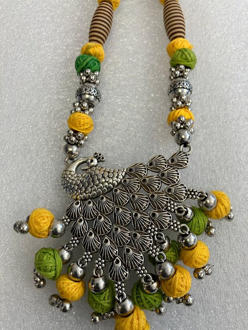 Elegant Oxidized Jewelry Set