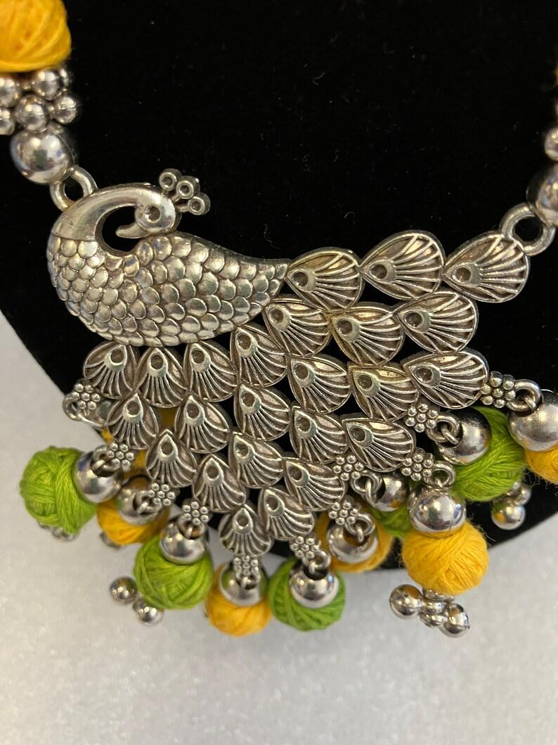 Elegant Oxidized Jewelry Set