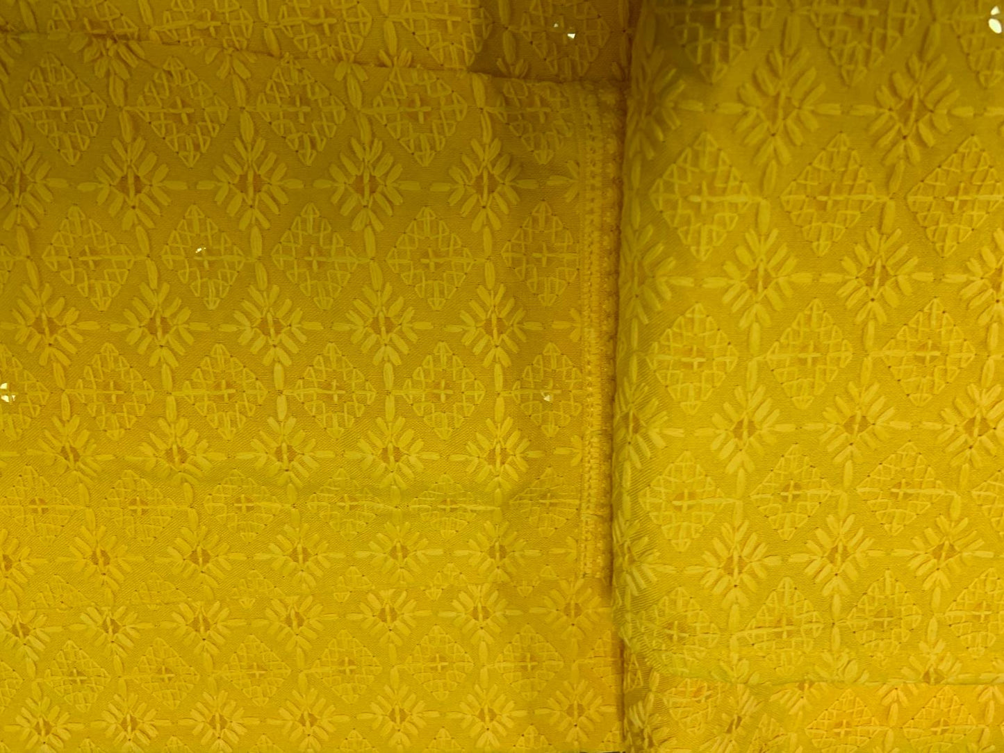 Mens's Kurta Yellow